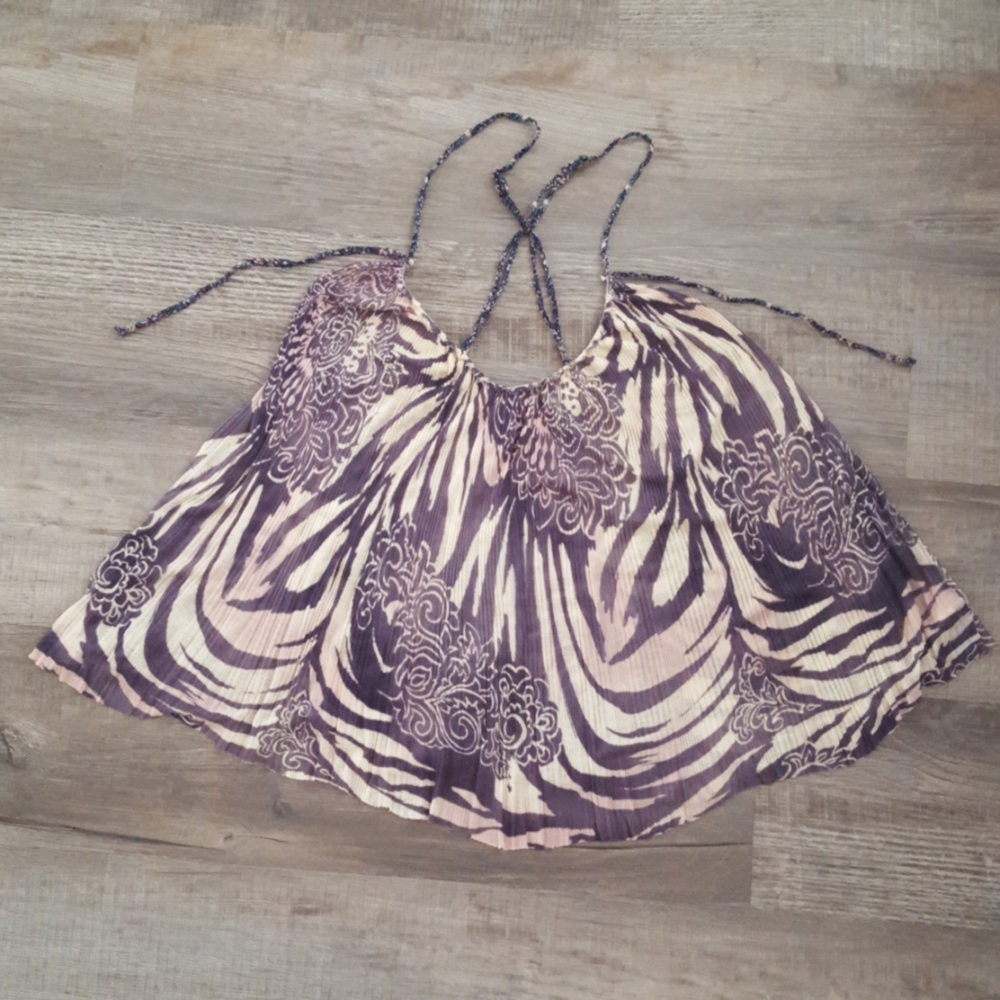 Free People print top
